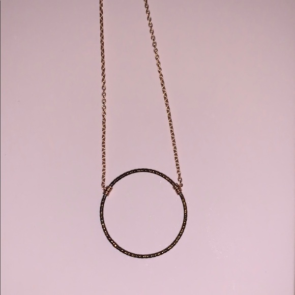 Nordstrom Jewelry - Dainty Gold Circle Necklace